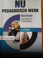Nu Pedagogisch Werk, Ophalen of Verzenden, Zo goed als nieuw, Overige niveaus, Noordhoff Uitgevers
