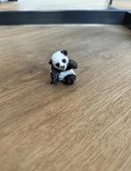 Schleich kleine panda zittend, Ophalen of Verzenden, Gebruikt, Wild dier, Beeldje of Figuurtje