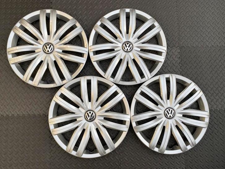 Set originele Volkswagen Caddy wieldoppen 16 inch, Auto diversen, Wieldoppen, Gebruikt, Ophalen of Verzenden