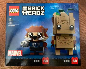 Lego 41626 BrickHeadz Groot & Rocket - Nieuw! beschikbaar voor biedingen