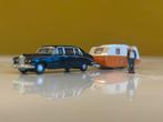 N spoor auto met caravan 1:160 metaal, Hobby en Vrije tijd, Overige merken, Gelijkstroom of Wisselstroom, Overige typen, Ophalen of Verzenden