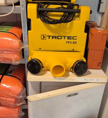 TROTEC TFV 20 + TROTEC TFV 30 beschikbaar voor biedingen
