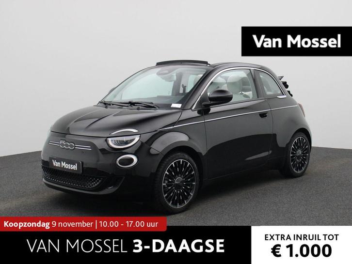 Fiat 500e C La Prima 42 kWh 119PK | Navigatie | Lederen Bekl, Auto's, Fiat, Bedrijf, Te koop, 500E, ABS, Achteruitrijcamera, Adaptive Cruise Control