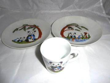 Kahla Germany Panda servies set beschikbaar voor biedingen