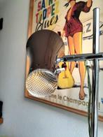 Deense bruine vloerlamp van Vitrika model 59730, Huis en Inrichting, Ophalen of Verzenden, Gebruikt, Metaal, 150 tot 200 cm