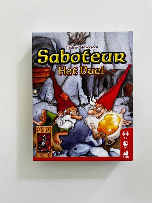 Kaartspel Saboteur: het duel, Hobby en Vrije tijd, Gezelschapsspellen | Kaartspellen, Gebruikt, Ophalen of Verzenden