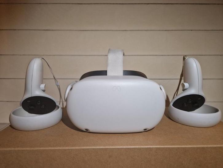 Oculus quest 2 128GB, Spelcomputers en Games, Virtual Reality, Zo goed als nieuw, Overige platformen, VR-bril, Ophalen