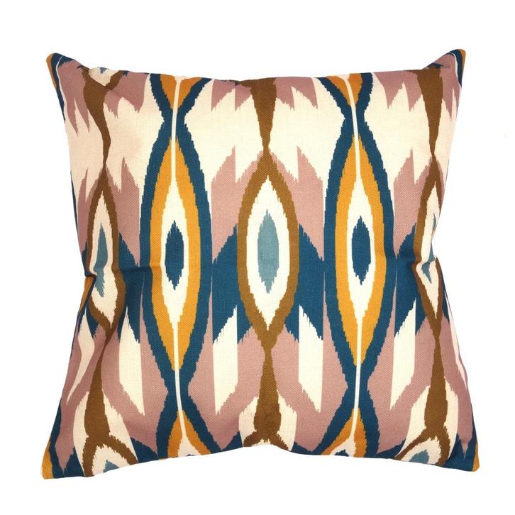 Ikat kussenhoes Aura | 45 x 45 cm, Huis en Inrichting, Woonaccessoires | Kussens, Nieuw, Overige kleuren, Vierkant, Verzenden