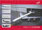 Catalogus Herpa Wings nieuws 2018  7 pagina's, Ophalen of Verzenden, Zo goed als nieuw, Catalogus