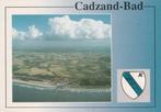 CADZAND BAD Panorama Luchtfoto en Wapen, Verzamelen, Verzenden, 1980 tot heden, Gelopen, Zeeland