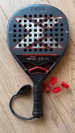 Zgan NOX AT10 Genius 18k Tapia 2025 Padelracket, Ophalen of Verzenden, Zo goed als nieuw, Padelracket