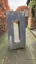 Plantenbak grijs beton, Ophalen, Gebruikt, Minder dan 60 cm, Balkon