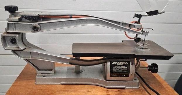 Huvema HU22BS figuurzaag / decoupeerzaag – 230 V – werkt pri, Doe-het-zelf en Verbouw, Hout en Planken, Gebruikt, Pallet, Overige houtsoorten