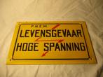 bordje P.N.E.M. levensgevaar hoogspanning, Verzenden