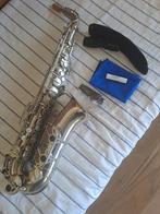 Schenkelaars altsaxofoon gereviseerd, Muziek en Instrumenten, Blaasinstrumenten | Saxofoons, Ophalen of Verzenden, Gebruikt, Alt