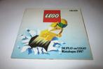 Lego en Duplo katalogus 1987, Kinderen en Baby's, Speelgoed | Duplo en Lego, Verzenden, Zo goed als nieuw