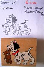Dieren 975 Houten stempel, Hobby en Vrije tijd, Ophalen of Verzenden, Gebruikt, Houten stempel