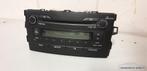 Radio CD speler Toyota Auris facelift 86120-02F40 origineel, Ophalen of Verzenden, Gebruikt, Toyota