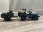 Rc willy jeep + aanhanger, Ophalen of Verzenden, Nieuw, Auto
