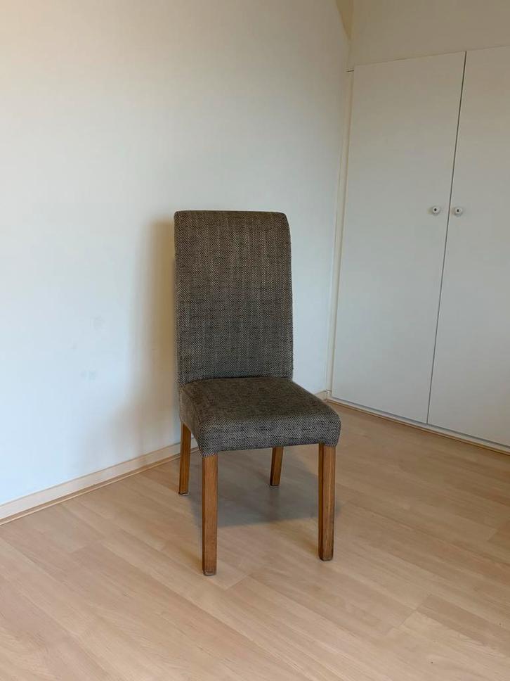 Mooie Eetkamerstoelen  - Stijlvol en Comfortabel, Huis en Inrichting, Stoelen, Gebruikt, Vijf, Zes of meer stoelen, Hout, Grijs