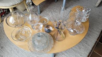 Collectie kristal beschikbaar voor biedingen