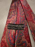 Yves Saint Laurent Vintage Paisley Zijden Stropdas - Nieuw!, Kleding | Heren, Yves Saint Laurent, Nieuw, Ophalen of Verzenden