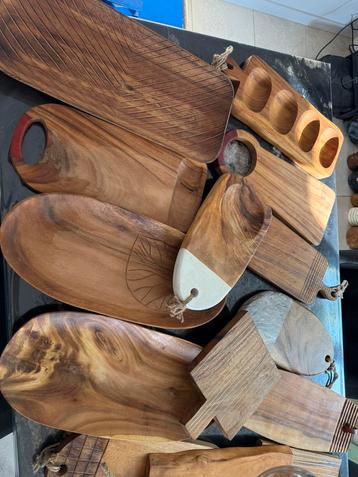 Houten borrelplanken – los of als partij te koop! beschikbaar voor biedingen