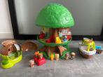 Klorofil Boomhuis, boot en hazelhut met Figuren, Kinderen en Baby's, Speelgoed | Poppenhuizen, Ophalen of Verzenden, Zo goed als nieuw