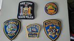 5 verschillende Amerikaanse politie patches., Ophalen of Verzenden, Nieuw