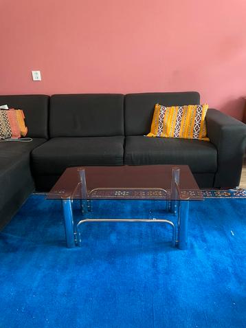 Vintage chrome coffee table/ salontafel  beschikbaar voor biedingen