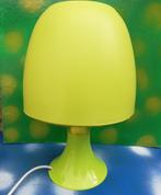 Tafellamp. Mushroom table lamp. Geel/groen. Kunststof. 24 c, Ophalen, Kunststof, Post modern, Zo goed als nieuw