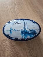 Droste Cacao blik ovaal met bolle deksel €5,50, Ophalen of Verzenden, Zo goed als nieuw, Overige, Droste