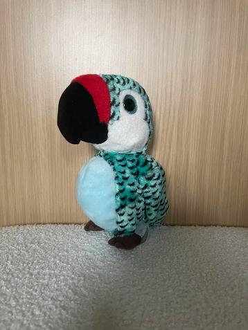 Schattige Pluche Papegaai - Zo Goed Als Nieuw! beschikbaar voor biedingen
