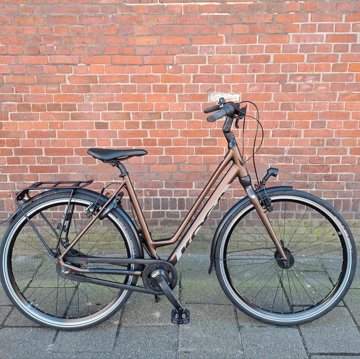 Koga F3  3.0 brown matt, Fietsen en Brommers, Fietsen | Dames | Sportfietsen en Toerfietsen, Zo goed als nieuw, Koga Miyata, Meer dan 20 versnellingen