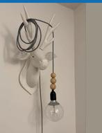 Herten wandlamp, Huis en Inrichting, Lampen | Wandlampen, Ophalen of Verzenden, Zo goed als nieuw