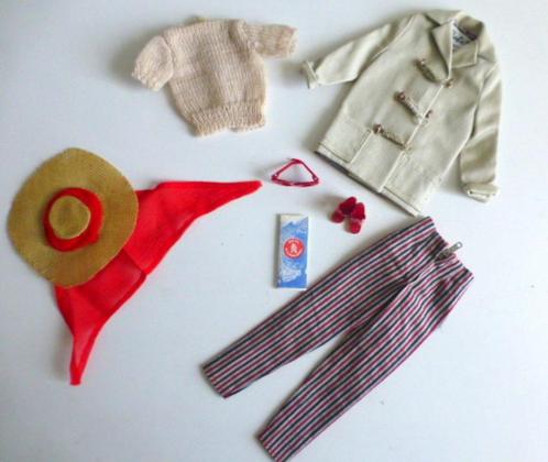 Barbie Open Road #985 uit 1961, compleet, Verzamelen, Poppen, Zo goed als nieuw, Kleertjes, Ophalen of Verzenden