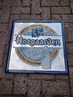 Hoegaarden bier reclame spiegel, Verzamelen, Ophalen of Verzenden, Zo goed als nieuw, Reclamebord, Plaat of Schild, Overige merken