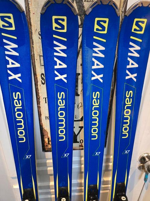 Salomon s max x7 all round.top carve skis, Sport en Fitness, Skiën en Langlaufen, Zo goed als nieuw, Ski's, Salomon, Carve, 140 tot 160 cm