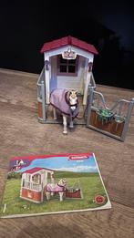 Schleich paardenstal/paardenbox 42368, Ophalen of Verzenden, Zo goed als nieuw