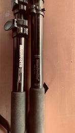 Manfrotto monopod, Ophalen of Verzenden, Gebruikt, 150 tot 175 cm, Eenpoot