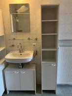 Badkamerkast + wastafel onderkastje, Ophalen, (Half)hoge kast, Minder dan 50 cm, Gebruikt