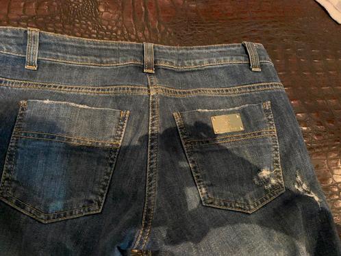 Jeans Elisabetta Franchi, Kleding | Dames, Spijkerbroeken en Jeans, Zo goed als nieuw, W27 (confectie 34) of kleiner, Blauw, Ophalen of Verzenden