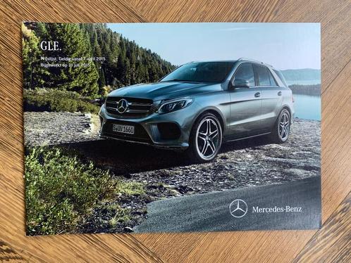 Prijslijst Mercedes-Benz GLE-klasse SUV W166 2015 nieuw, Boeken, Auto's | Folders en Tijdschriften, Nieuw, Mercedes, Ophalen of Verzenden
