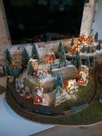 Compleet kerstdorp met alles er op en er aan, Ophalen, Zo goed als nieuw
