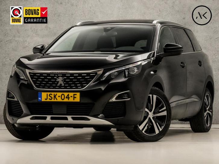 Peugeot 5008 1.2 PureTech GT-Line 7 Persoons Automaat 131Pk, Auto's, Peugeot, Bedrijf, Te koop, 360° camera, ABS, Achteruitrijcamera
