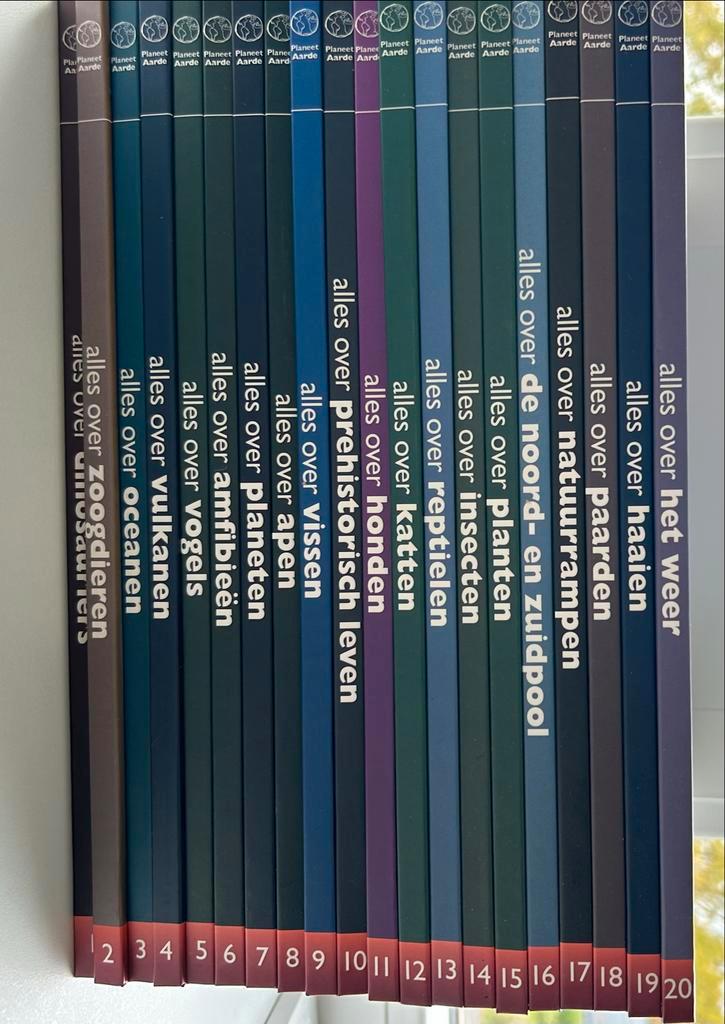 Complete 'Planeet Aarde' serie (20 delen), Boeken, Encyclopedieën, Zo goed als nieuw, Complete serie, Algemeen, Ophalen of Verzenden