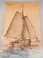 Peter Dorleijn ( Petrus Fecit ) etsen prenten, Ophalen of Verzenden, Zeilboot, Kaart, Foto of Prent