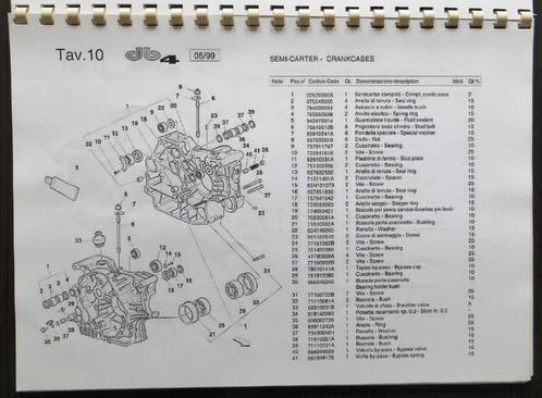 Bimota DB4 Parts list (kopie) - 1999, Motoren, Handleidingen en Instructieboekjes, Ducati, Verzenden
