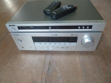 Technisch 100% !! YAMAHA Receiver + CD/DVD en Afst Bed beschikbaar voor biedingen