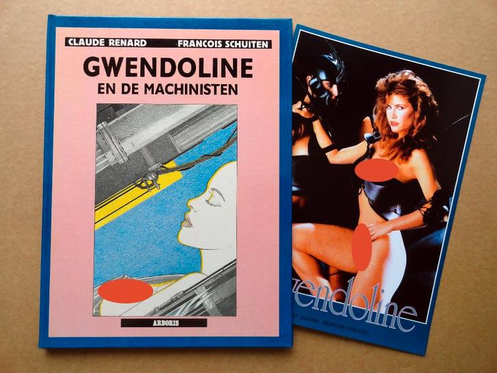 Gwendoline en de machinisten - Schuiten - EO1985 - Arboris, Boeken, Stripboeken, Eén stripboek, Verzenden